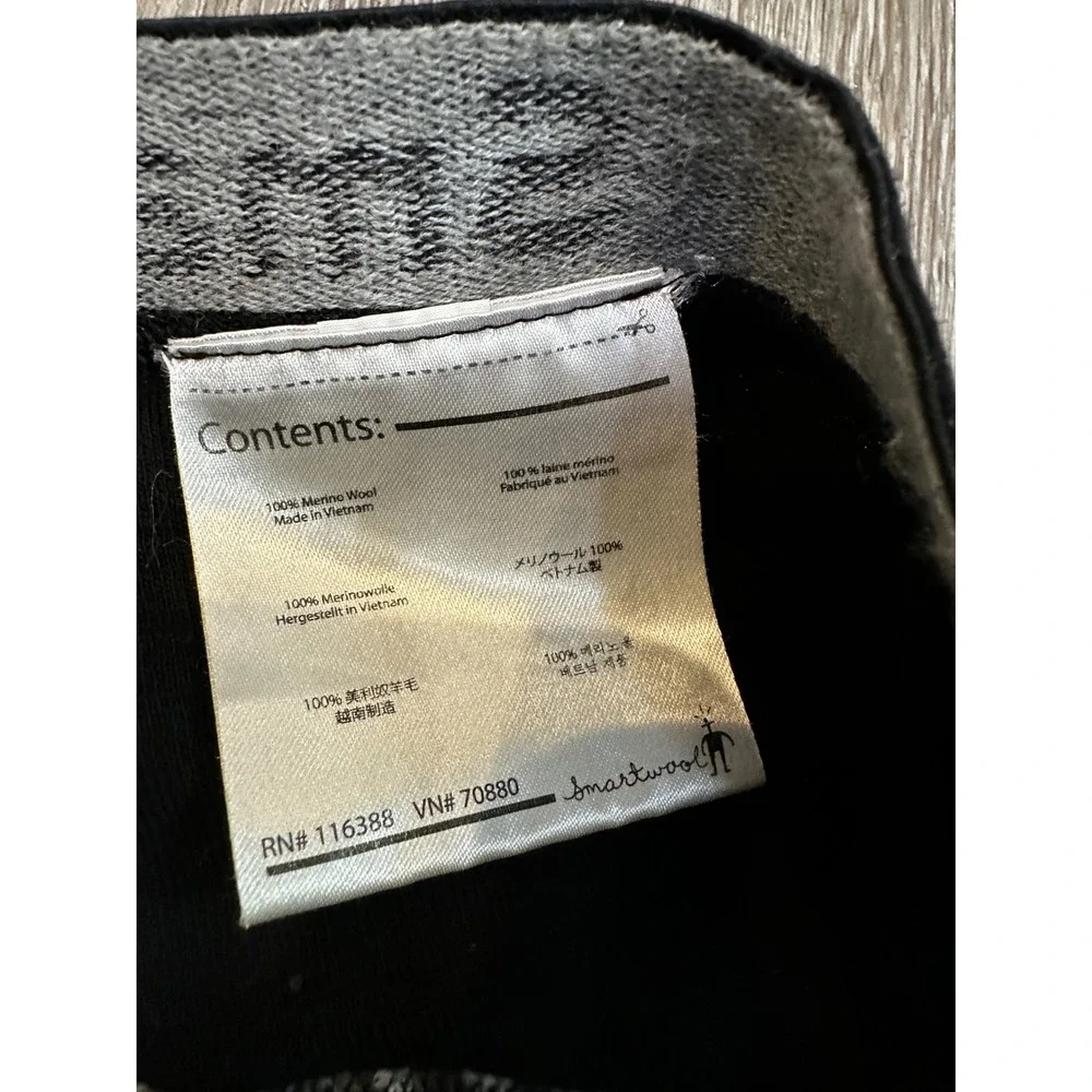 Smartwool Mens XXL Black 100% Merino Wool 3/4 Base Layer Pants 23